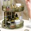 Clear Cosmetics Storage Rack Multilayer Perfume Tray Plastic Makeup Storage Box  Dresser