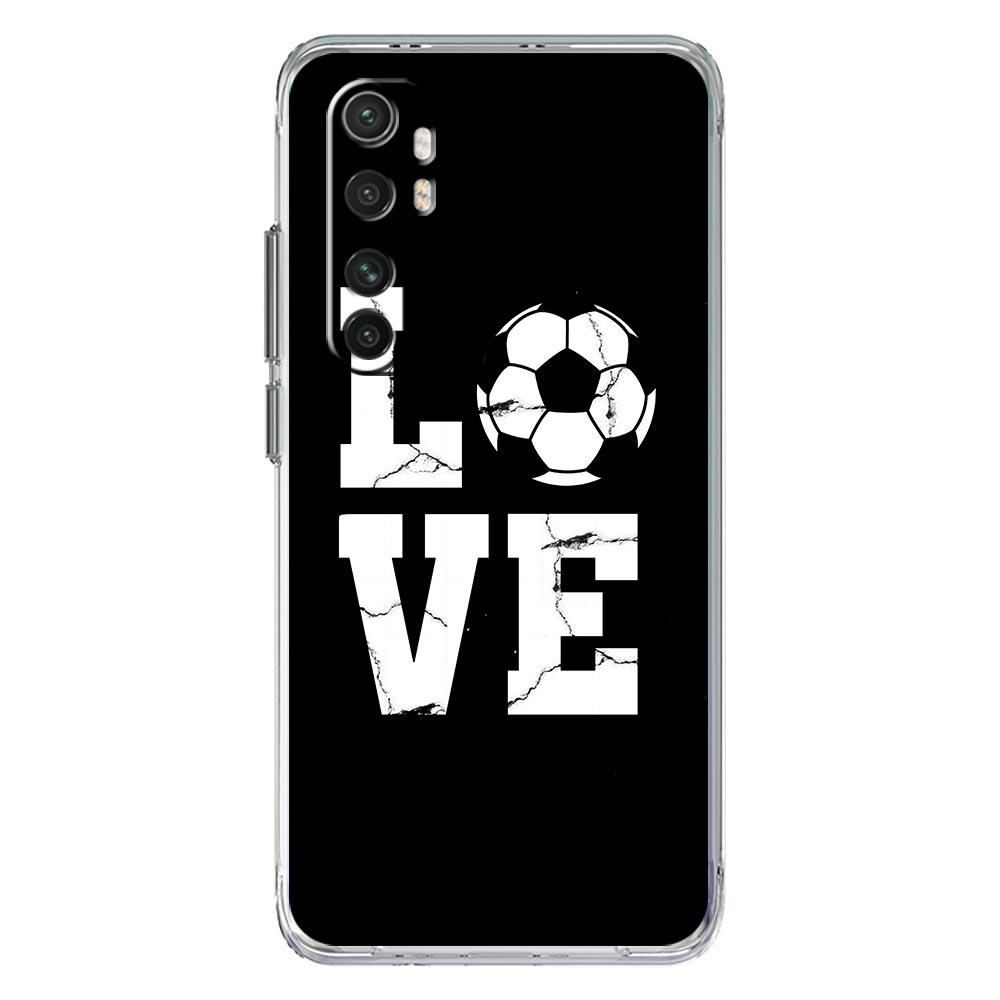 Football Player Soccer Art Phone Case For Xiaomi Mi 12T 10 12 Lite 11 Ultra 11X 11T Pro Poco X4 X3 NFC F3 M3 M4 5G Clear Cover