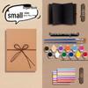 Acrylic DIY Photo Album: Handmade Memory Journal with Creative Graffiti and Loose-Leaf Design