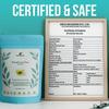Chá Calmante® para Dormir | Mistura Herbal Sem Cafeína para a Hora de Dormir com Camomila, Ashwagandha e Lavanda | Chá Relaxante para Dormir para Noite