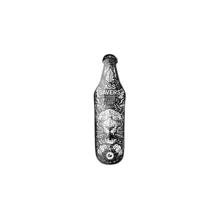 Garde Boues - Ass Savers - Big - Blanc/Noir - VTT - Mécanisme De Verrouillage FLIP-TIP