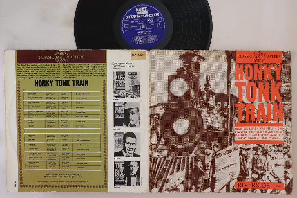 LP Record VARIOUS  Honky Tonk Train RLP8806 RIVERSIDE UK Blues Used