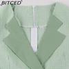 BITCED Abito Elegante Vintage da Donna con Vita Sagomata, Manica a Tre Quarti e Gonna Ampia