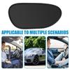Side Window Sun Shade For Car Electrostatic Curtains Anti-Glare Car Sun Protection Cover For UVR Blocking Car Sun Protection