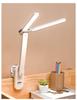Rechargeable LED Desk Lamp with Eye Protection, Clip-On for Children's Bedroom or Dormitory.