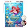 Pearl Art Painting Home Wall Decor Ariel Mermaid Ocean Art Crafts Handmade DIY Adult/Beginner Gift Creative Home Decor Frameless Wall Art