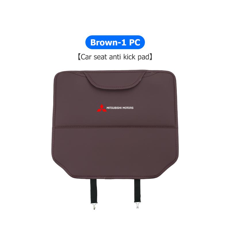 Car Seat Anti Kick Mats Back Storage Half Pack Anti Kick Mats Accessories For Mitsubishi Lancer ASX Pajero Mirage Attrage WJ4