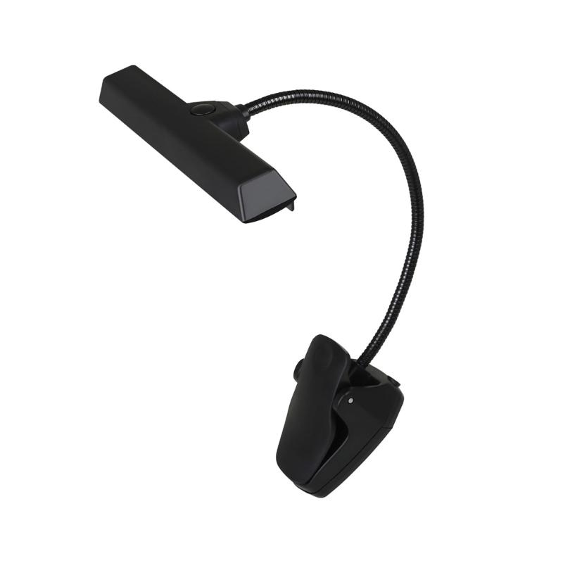 LED Buchleuchten zum Anklemmen Wiederaufladbar Notenständerlampe Klavierleuchten für Musiker, Klavier, Keyboard, Orchester Langlebig