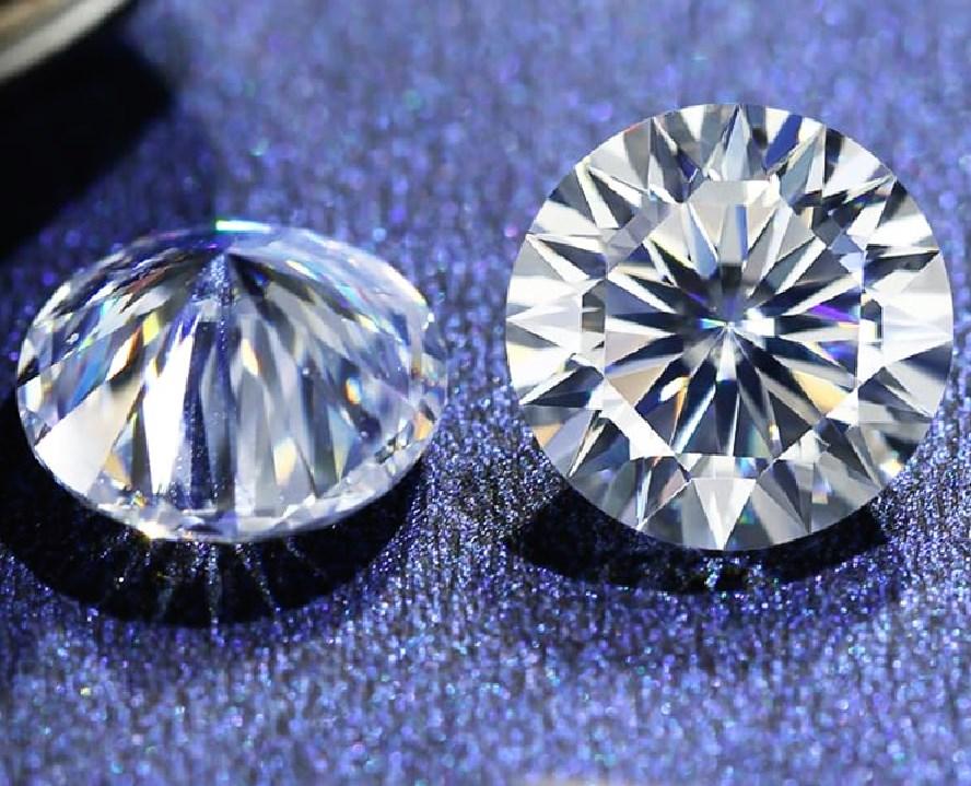 0.5~2CT Brilliant D-E Color VS1-VVS1 Clarity White Round Loose Lab Grown Diamond With IGI Certificate For Jewelry Making Fine Jewelry