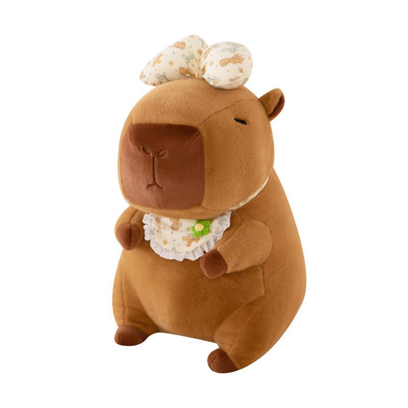 Capybara Backpack Plush Super Soft Stuffed Animal Creative Doll Unique Gift