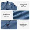 Fenteng Herren 100% Baumwolle Langarm Schlafanzug & Loungewear Set