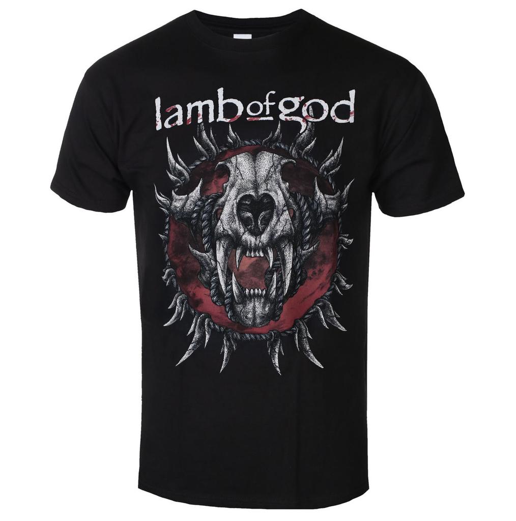 2026 Lamb of God Band Graphic Cotton Tshirt Unisex Summer Short Sleeve Fashion Brand Tee Luxury Casual Vintage Retro Tops