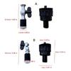 Pedal Clutch Jazz Drum Clutch Cymbal Stand Post Jazz Drum Parts Accessory Metal Silver Color Standard for Drum Cymbal