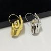 Fashion Retro Unique Palm Gesture Ear Hook Earrings Trendy Light Luxury High-End Feel No Ear Holes Earrings Jewelry Accessories