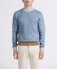 PANICALE Blue Color-Block Crewneck Knit