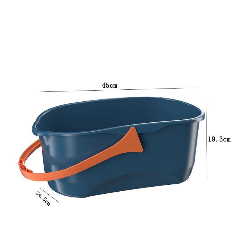 

Складне велике прямокутне відро для швабри - Портативне побутове відро для води