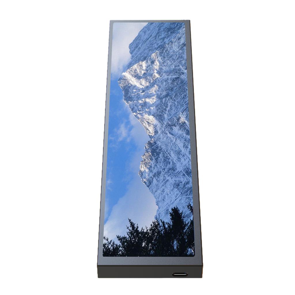 9.2 Inch Computer Case Secondary Screen, PC Case Side Screen, CPU Temperature Monitor Display with Customizable Themes