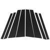 8pcs Carbon Fiber Window BPillar Trim Decorative Sticker Fits for X5 F15 20142018
