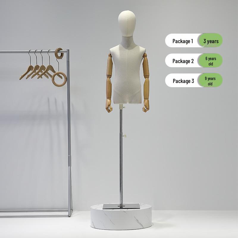 Mannechin Copii cu Picioare Despărțite: Stativ de Expunere Corp Întreg/Jumătate pentru Haine de Copii, Bărbați și Femei