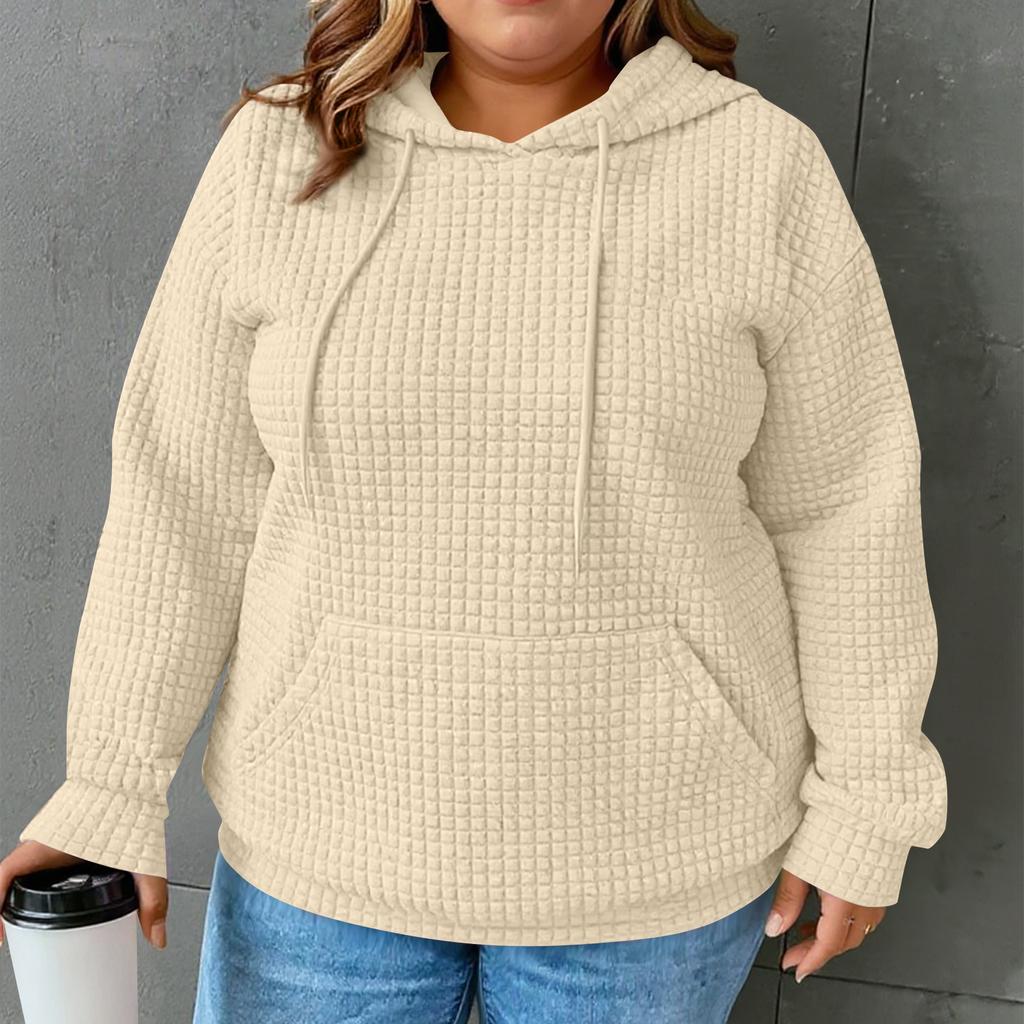 Women's Hoodies Long Sleeve Casual Drawstring Sweatshirts Pullover Pockets Tops