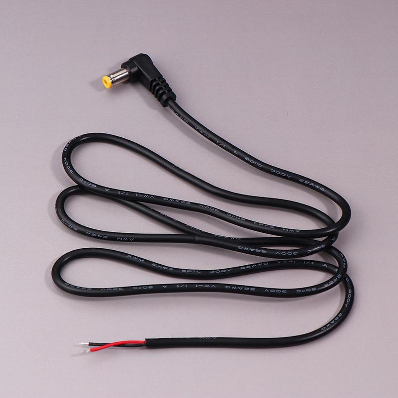 5,5 x 2,1 mm/2,5 mm rechtwinkliges DC-Stromkabel DC-Stecker Stromanschluss Steckeranschluss Verlängerungsleitung