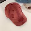 Baseball Washed Denim Cap With Wide Brim For Gift For Teens Sun Protections