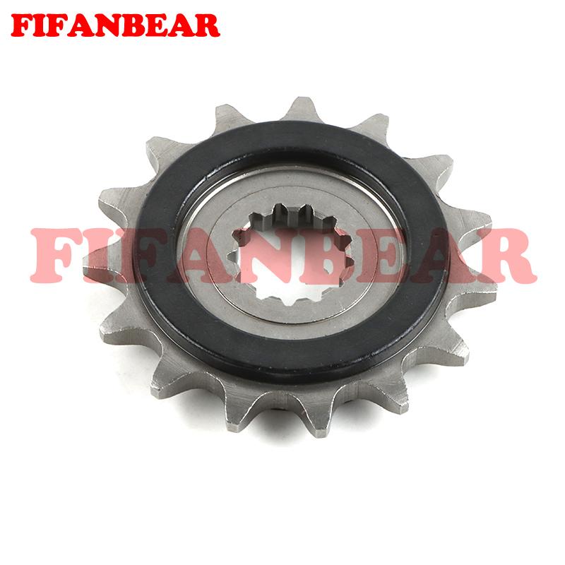 Motorcycles Front Sprocket Chain Wheel Front Fly Wheel Pinion 15T For CFMOTO 450 MT Small Silent Durable Motorcycle Parts