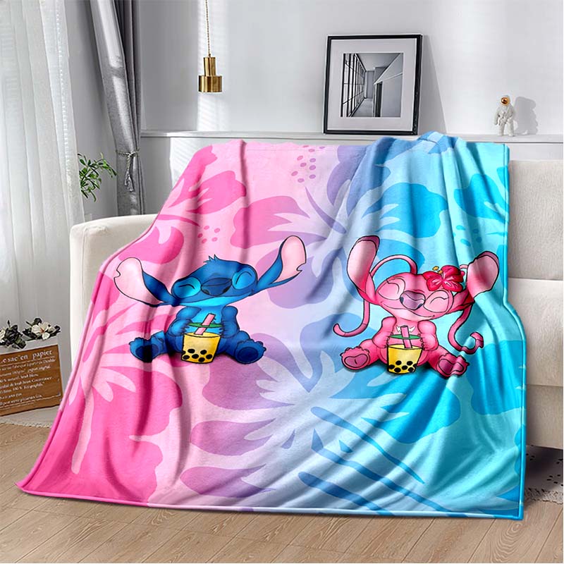3D Classic Cartoon Blanket Theme Flannel Blanket for Couch Bed Living Room Sofa, Decorative Pattern Super Soft Cozy, Great Gifts