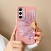 Чехол для Samsung A54 A22 A23 A72 F13 A32 A50 A51, модный леопардовый принт, жидкий силикон, защита камеры, высококачественный бампер для Samsung