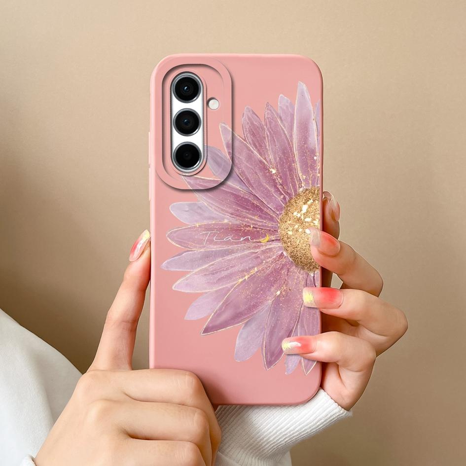Чехол для Samsung A54 A22 A23 A72 F13 A32 A50 A51, модный леопардовый принт, жидкий силикон, защита камеры, высококачественный бампер для Samsung