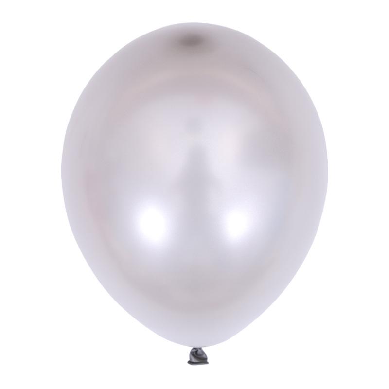 Palloncini in Lattice Rotondi Perlescenti da 5 Pollici per Matrimoni, 200 Pezzi per Confezione