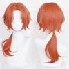 Leo Tsukinaga Cosplay Perfect for and Includes Net and Comb Wig, Heat-Resistant, Orange, Events, Halloween, Costumes,