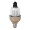 G12in Translucent Water Drain Valve Automatic Coolant Drainer Compressed Air Filter Floating Ball