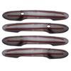 1 Set Copri Maniglia Porta Nero Lucido Con Ingresso Senza Chiave ABS Adatto Per Mini Hatch Countryman F55 F60 2017 2018 2019 2020 2021-2024