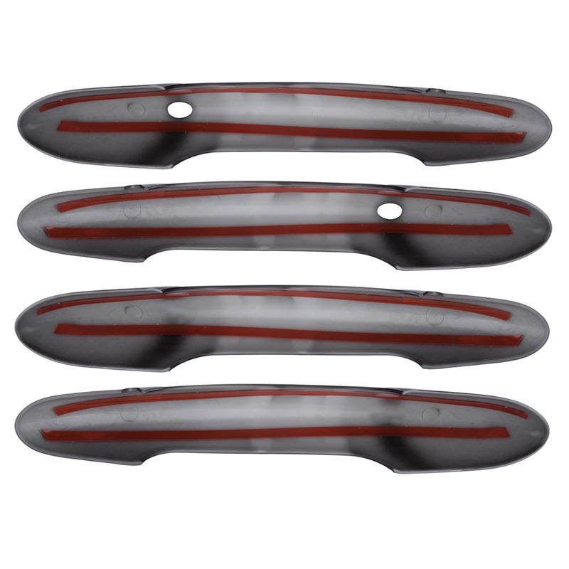 1 Set Copri Maniglia Porta Nero Lucido Con Ingresso Senza Chiave ABS Adatto Per Mini Hatch Countryman F55 F60 2017 2018 2019 2020 2021-2024