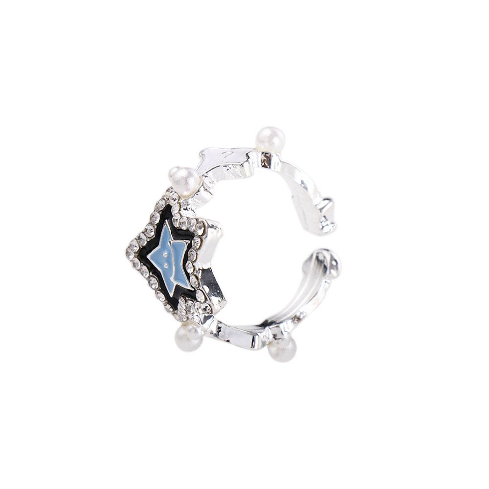 

Korean Style Rings Simple Open Ring Lucky Star Rings Finger Buckle Women Jewelry Geometric Rings Star
