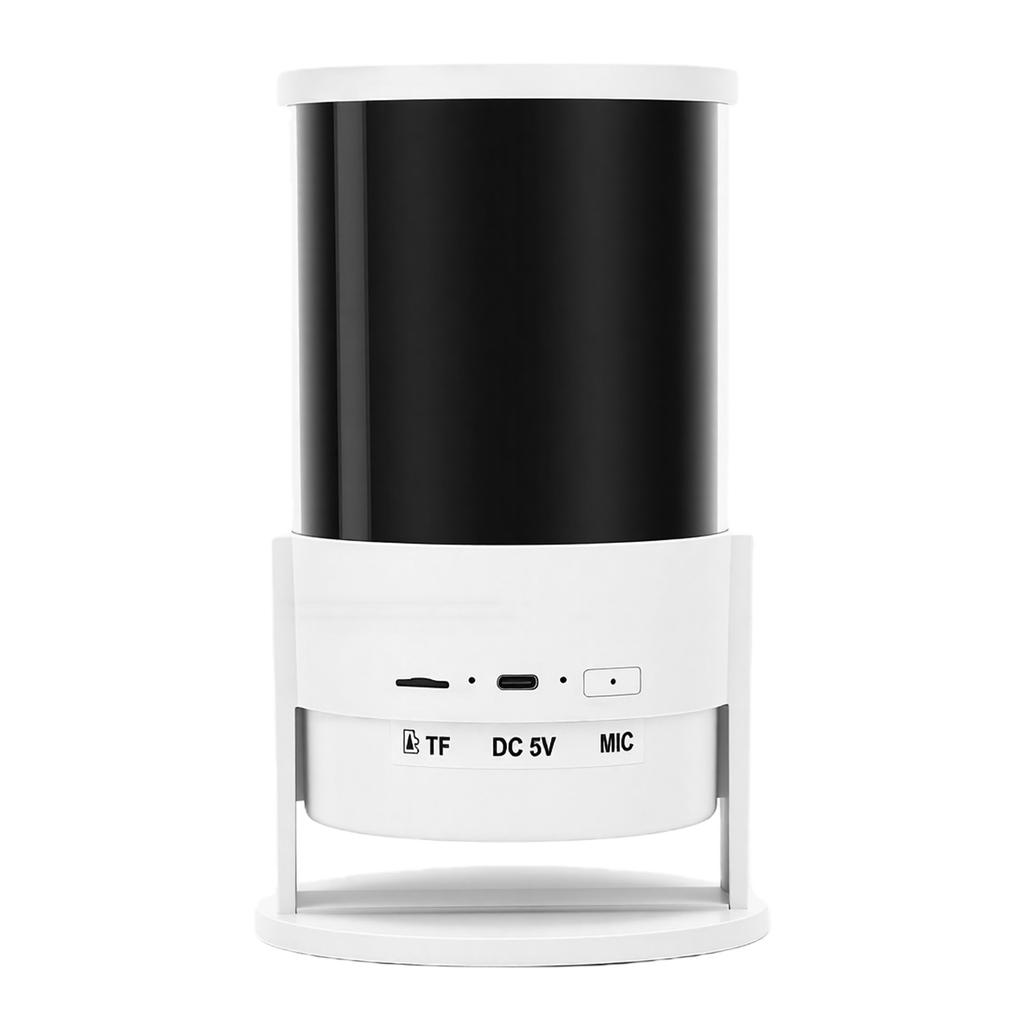 Holographic Bluetooth Speaker 360 Degrees  HD LED AI Holographic Advertising Display Projector for Bar Parties