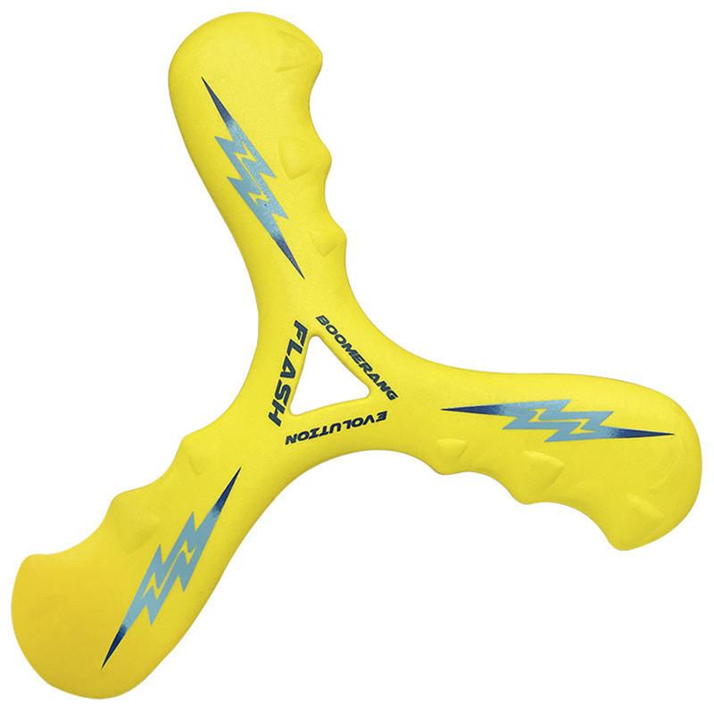Lightning Three-leaf Children's Safe Boomerang Outdoor Leisure Toy Wholesale