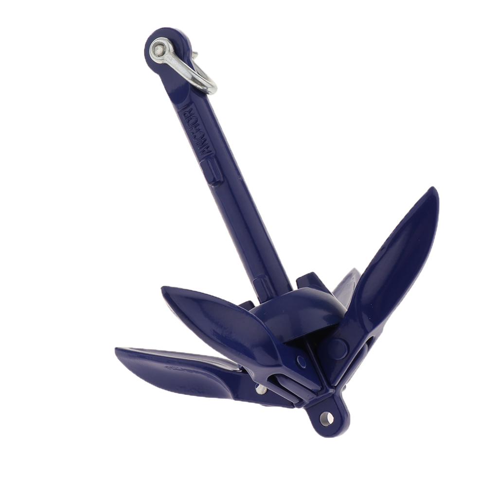 

0.5lb Boat Folding Grapnel Anchor 316 Stainless Steel Anchor For Marine Yacht Canoe Kayak Sailboat Fishing Etc 6.9 Inch China Mainland