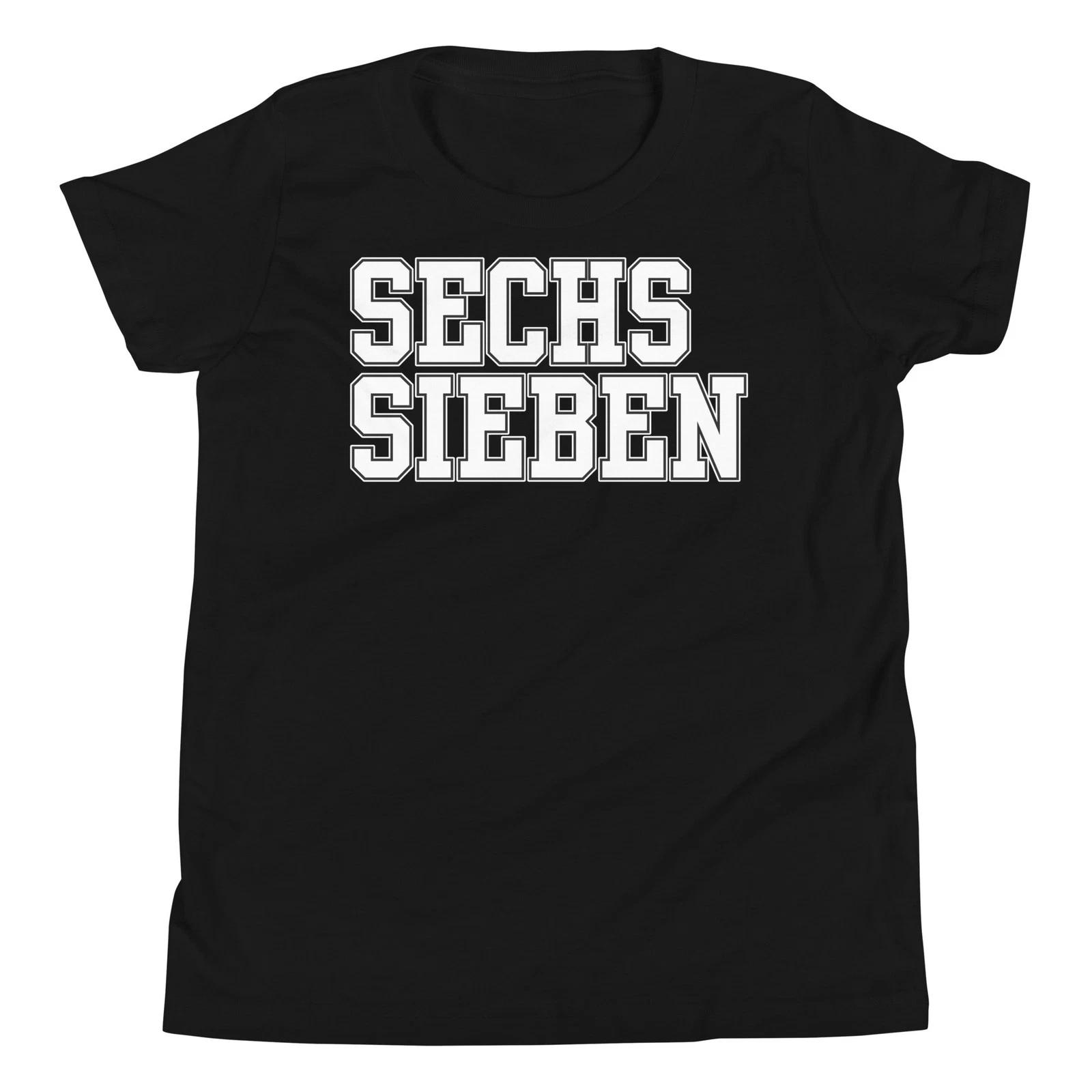 German 67 Meme Gen Alpha Slang School Funny Novelty Youth T-Shirt 150