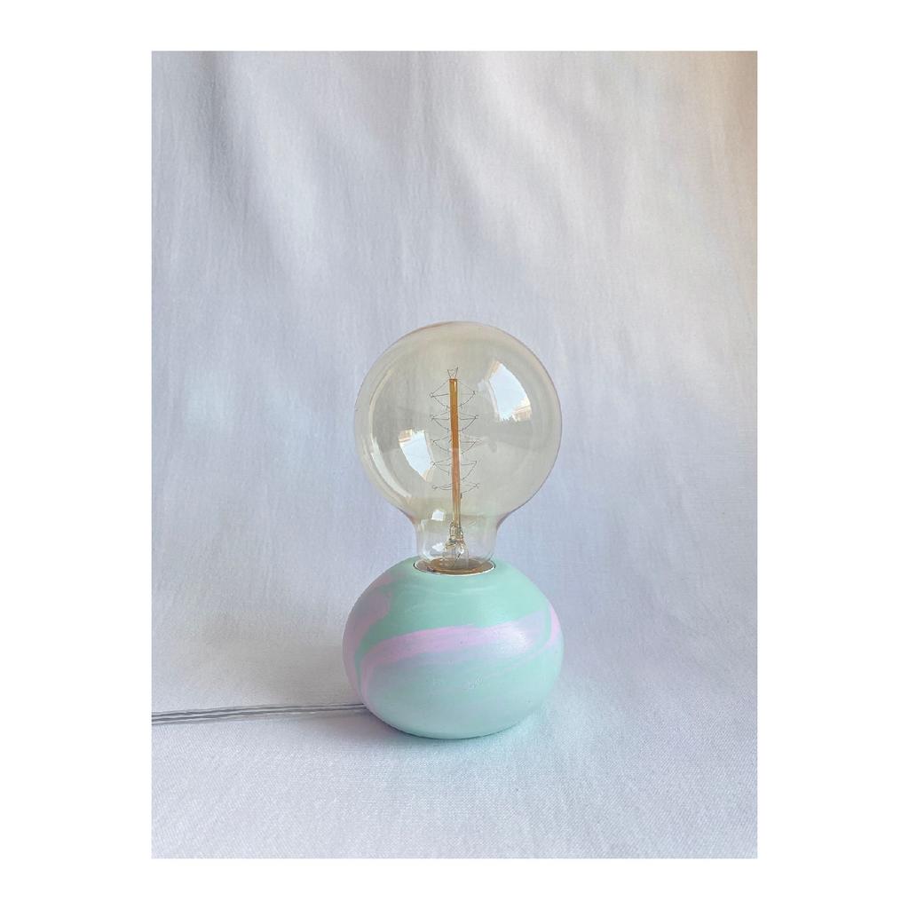 Studio Yabu - Charmy Globe Lamp - Rustic Bulbs