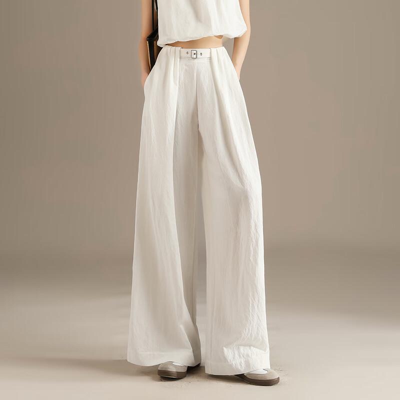 RAIN.CUN Damen Premium Lockere Gerade Ice Silk Hose