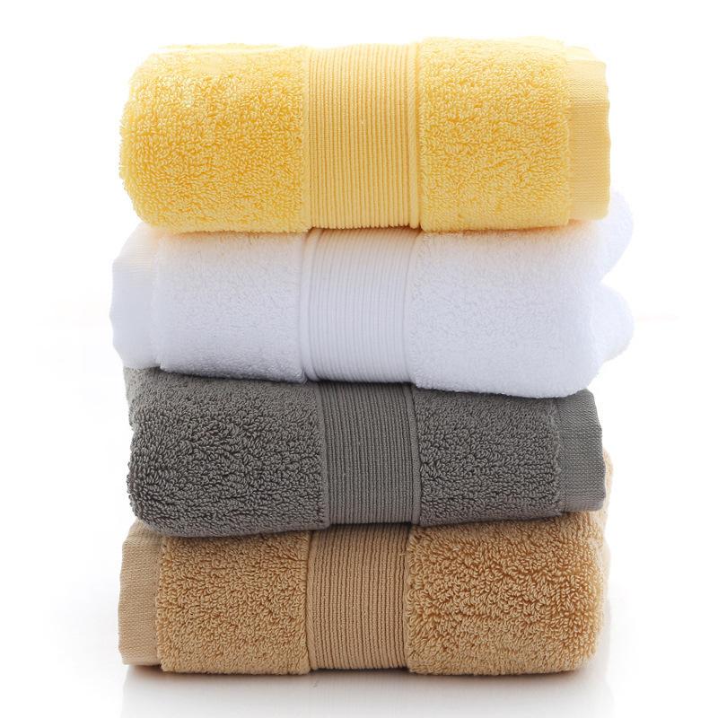 Thickened pure cotton towel gift supermarket 120g towel * 1 pack of multi-color optional