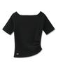 VIVACIOUS Divin Boat Neck Side Tuck T-Shirt_4 Colors