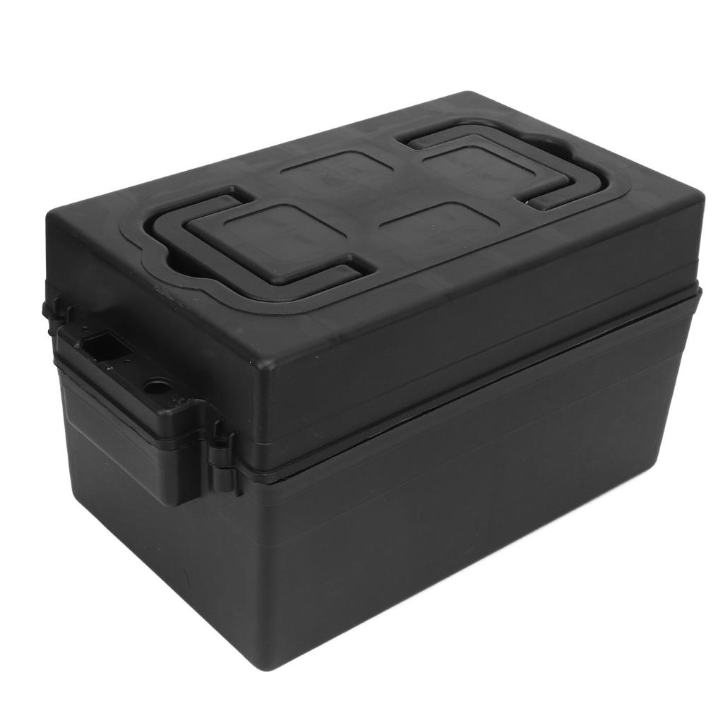 Electric Motorcycle Battery Box Portable Plastic Handheld Scooter Battery Storage Case