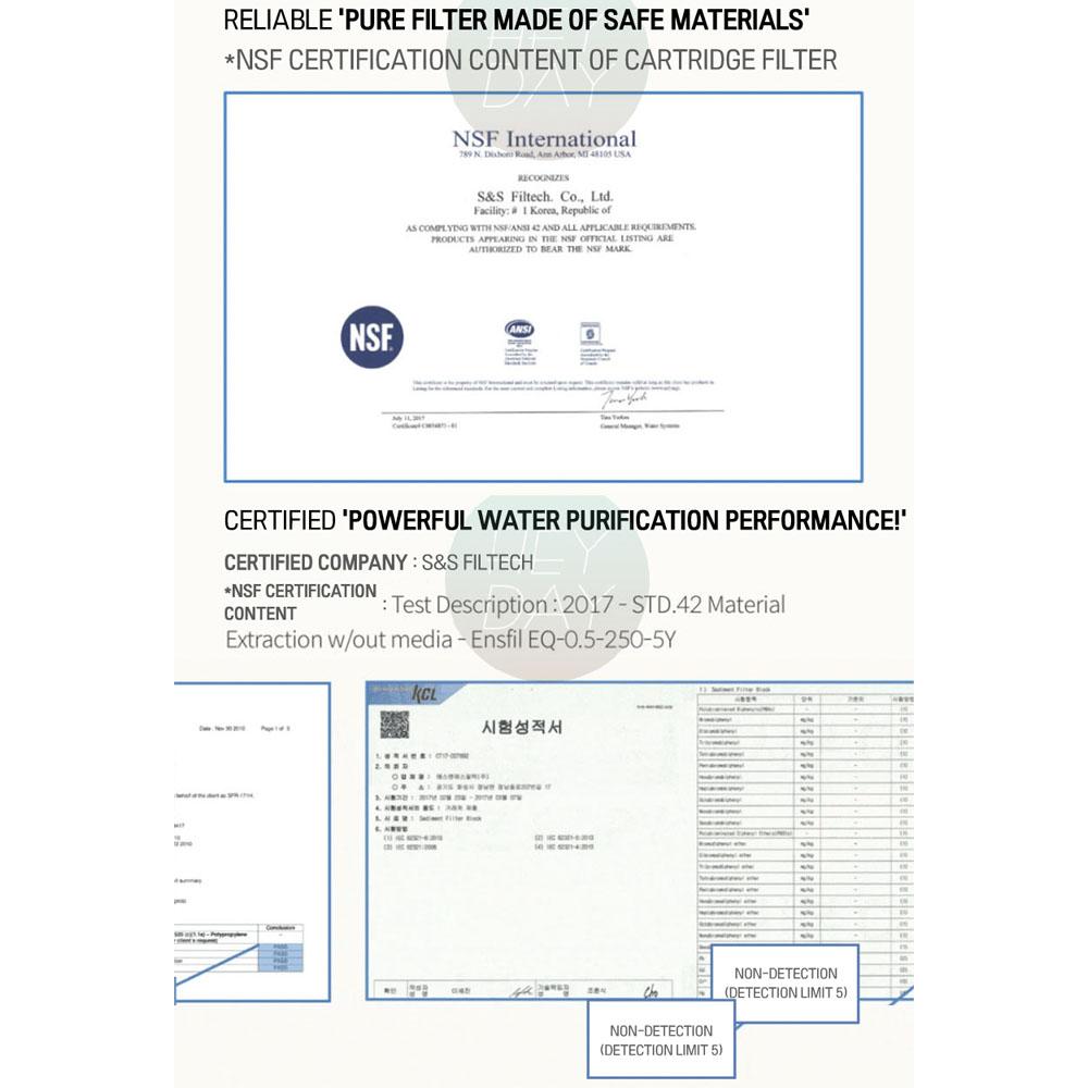 [Bodyluv] Puresome Travel Mini Shower + 2 Filter 3 Filter Portable Shower Head Rust Removal Made In Korea