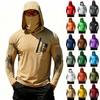 Men's Casual Hooded Long Sleeve Sunscreen Top