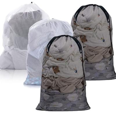 New Large Size Washing Laundry Bag Useful Clothes Bags Wash Net Bag Storage Organizer Drawstring Wash Sack
