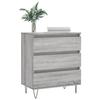 VidaXL Buffet Sonoma gris 60x35x70 cm Bois d'ingénierie 827186