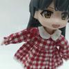 Handmade Printed Dresses Fashion Doll Clothes Skirt Dolls Tops  1/11 OB11 Dolls/1/12 BJD